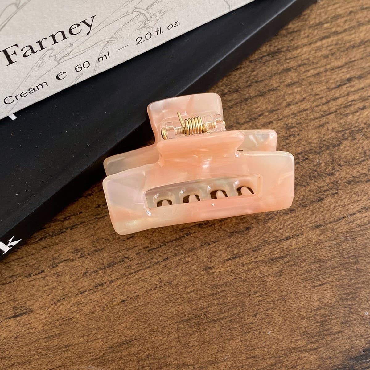 Rectangular Vintage INS Style Medium Hair Clip_CWAHA5749