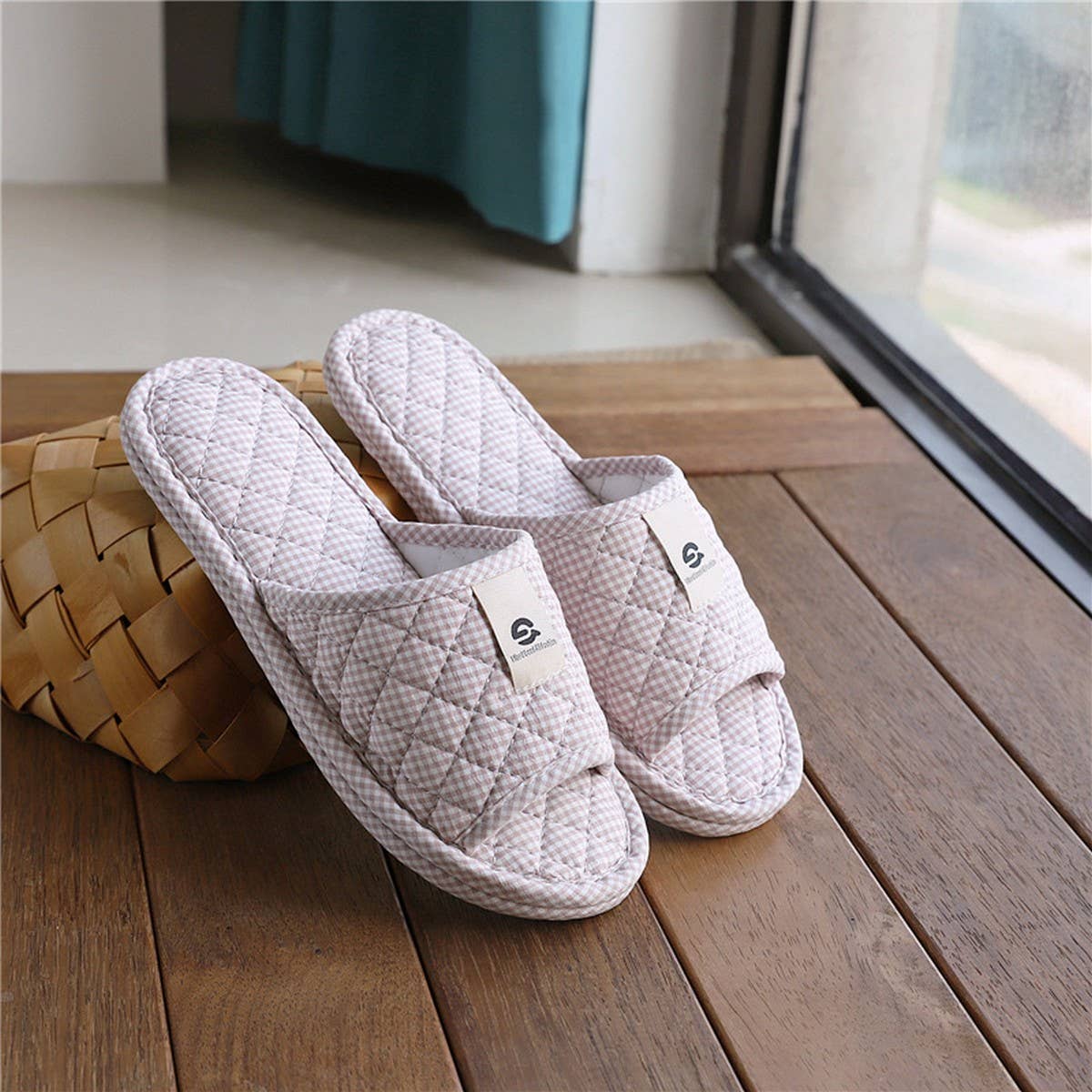 Cotton Soft Sole Anti-Slip Home Slippers