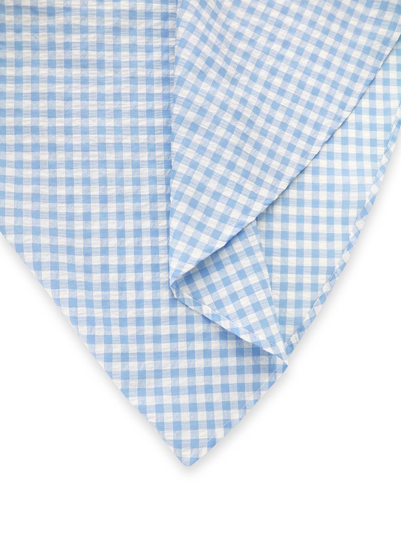 Plaid V-Neck Long Sleeve Fit and Flare Dress