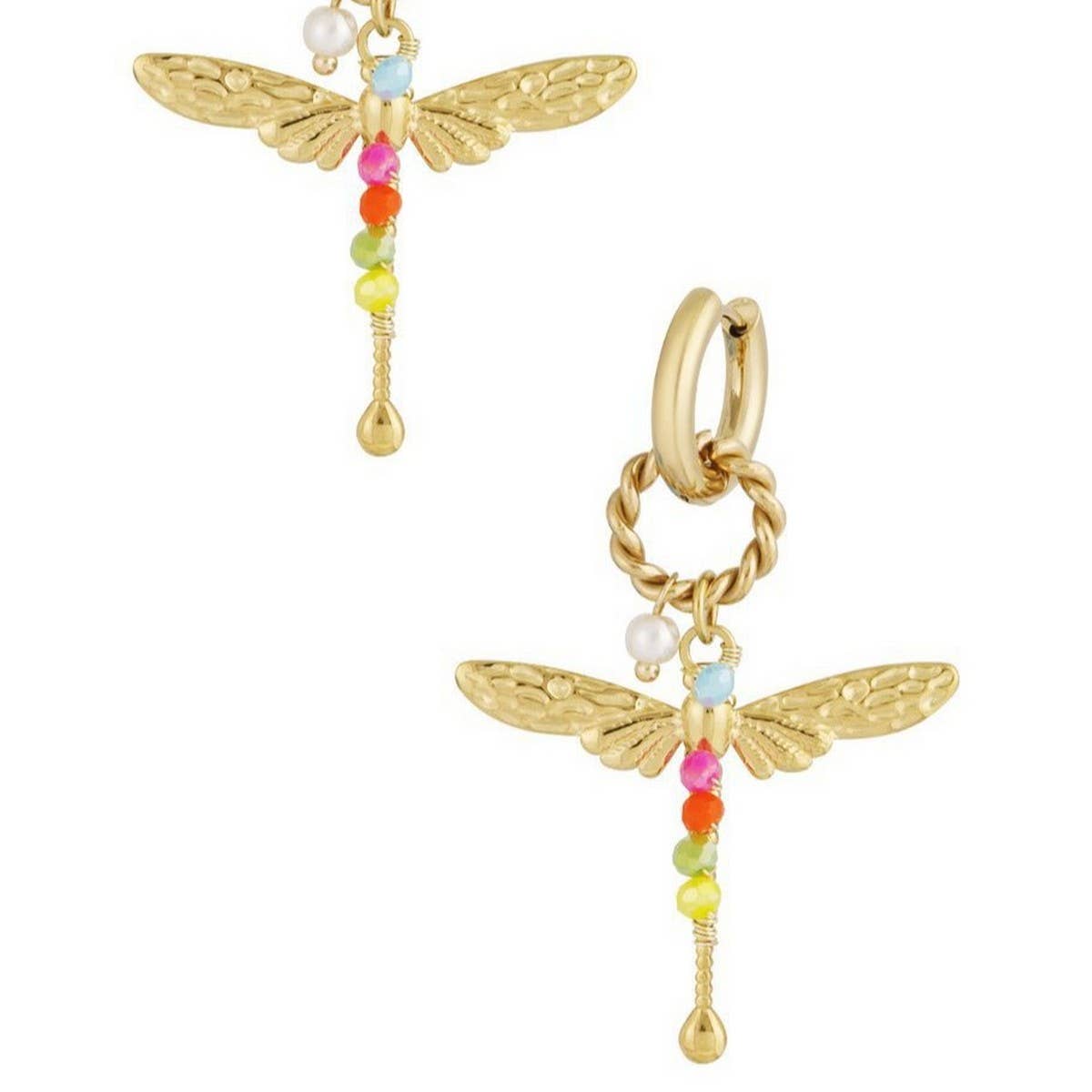 Colorful Temperament Fashion Dragonfly Earrings