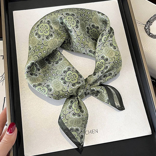 Vintage Scarf ? 100% Mulberry Silk Neck Square