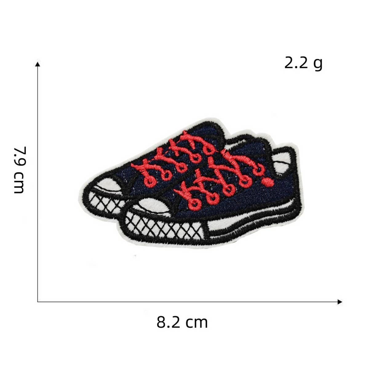 PUNK STYLE SKULL CREATIVE EMBROIDERY PATCH_CWMM4052