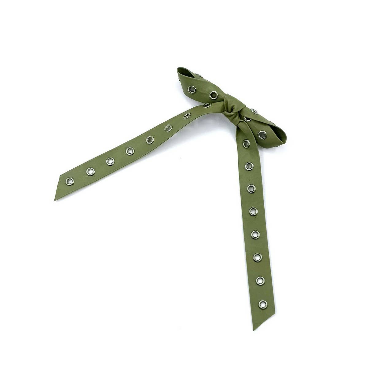 New Elegant AncoraRed Studded Large Bow Clip