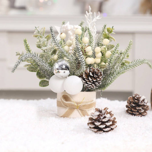 Mini Nordic Christmas Tree Decor Tabletop Gift_CWMM9889