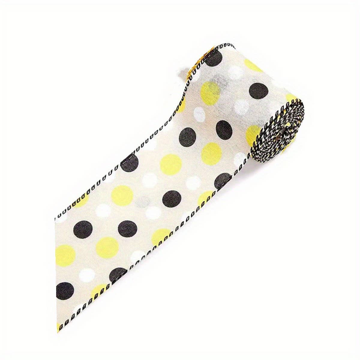 CWMM10225_BEE RIBBON SET 4 ROLLS PRINTED BURLAP DIY BOWS