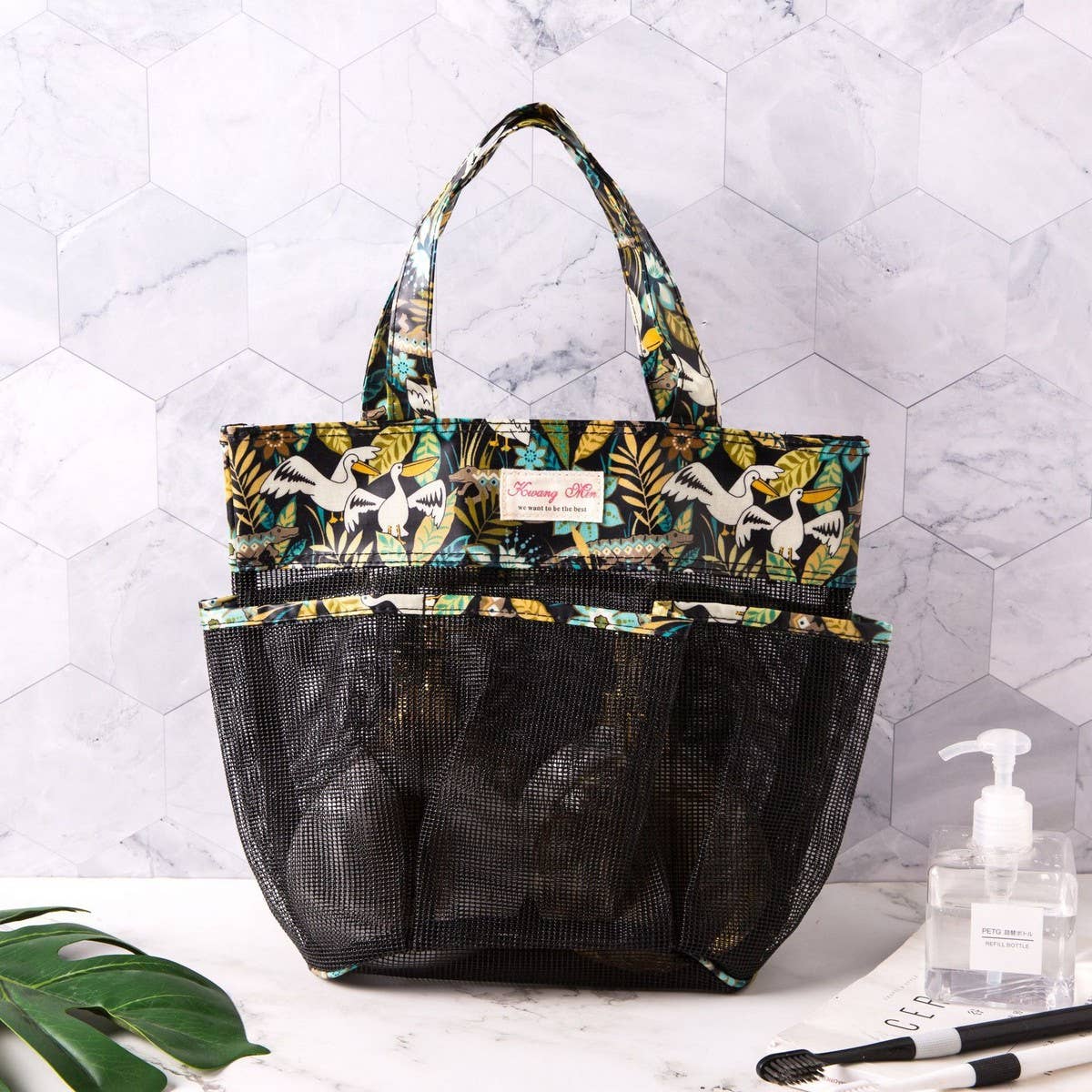 MULTI POCKET PORTABLE MAKEUP BAG WASH BAG_CWAB1721