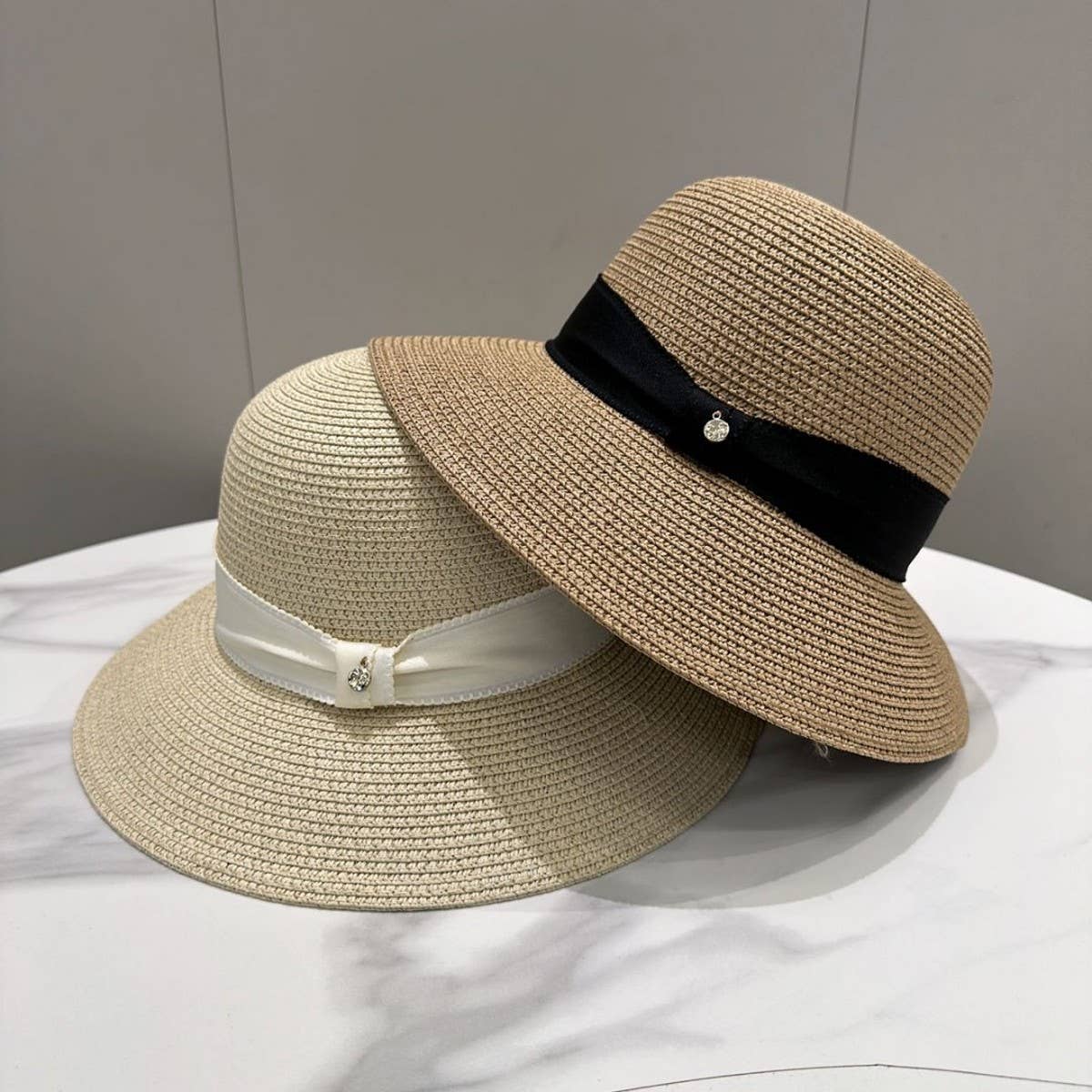 Summer outdoor beach vacation sun hat_CWAH3597