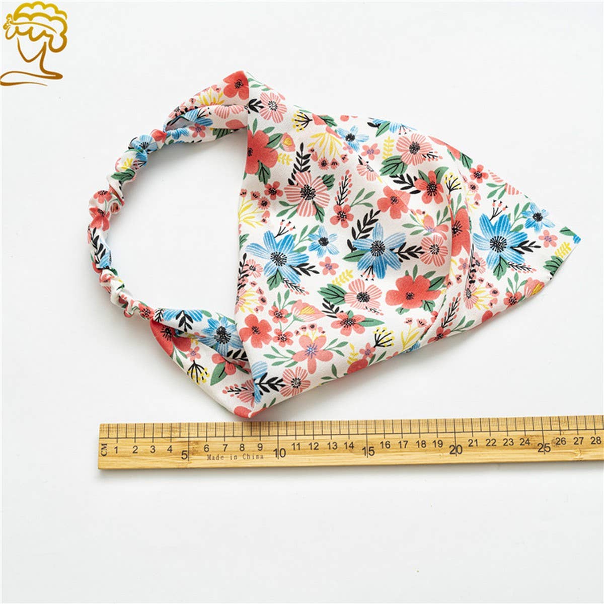 FLORAL PASTORAL STYLE HEADSCARF HAIR ACCESSORIES