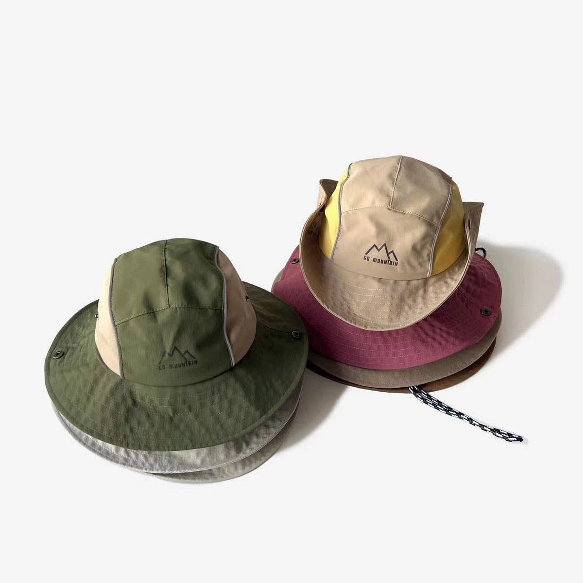 CHILDREN'S PERSONALIZED LARGE BRIM BUCKET HAT_CWAH2859