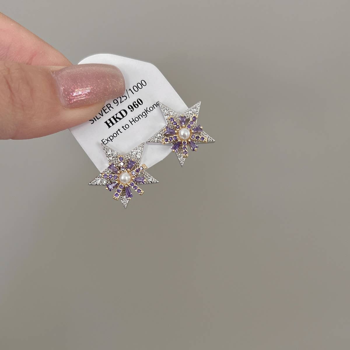 TRENDY FIVE-POINTED STAR EARRINGS