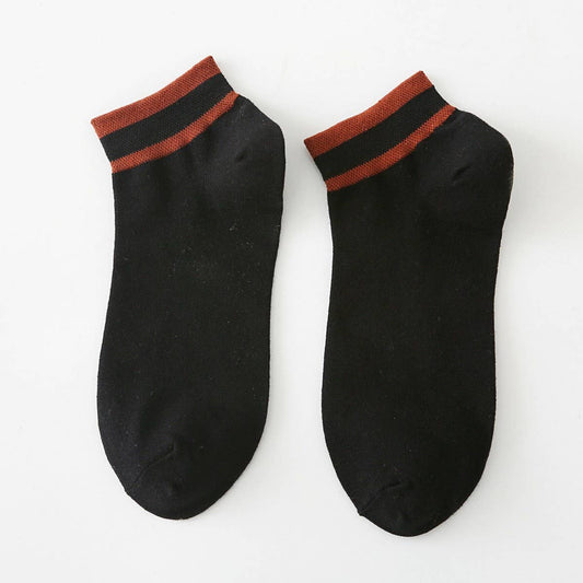 NEW SOLID COLOR SPORTS MEN'S COTTON SOCKS_CWMS2037