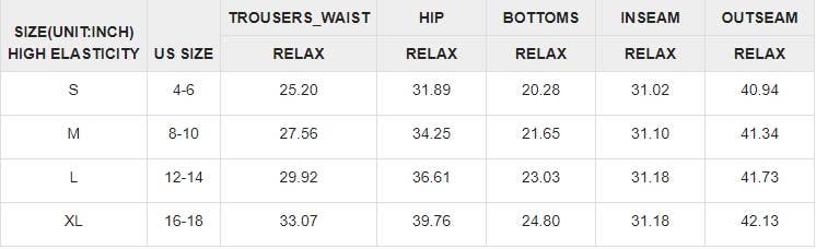 FASHION SPORTS HIGH-WAISTED LONG CASUAL PANTS