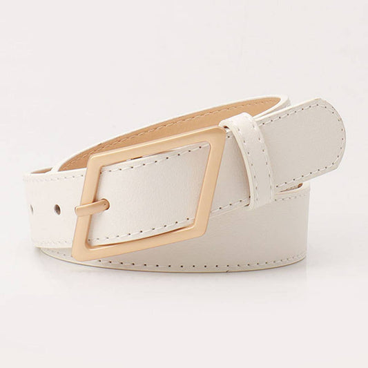 Versatile and high-end alloy pin buckle belt