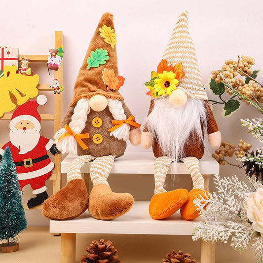 THANKSGIVING RUDOLPH DWARF DOLL FIGURINE PENDANT