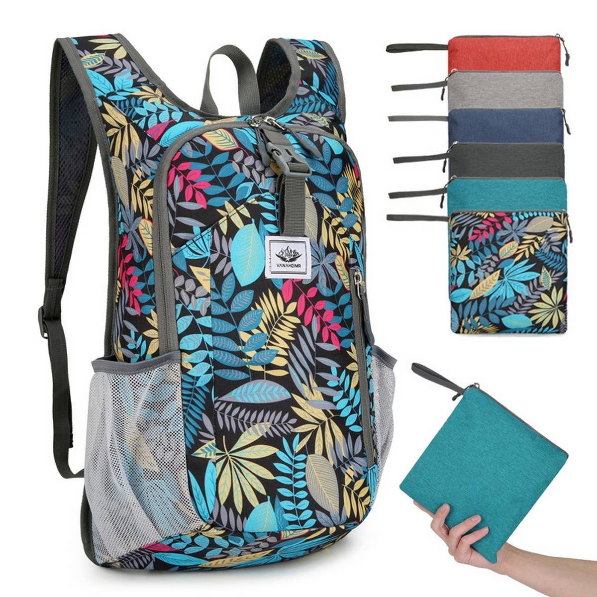 Lightweight Foldable Sports Skin Backpack, Unisex_CWAB5440