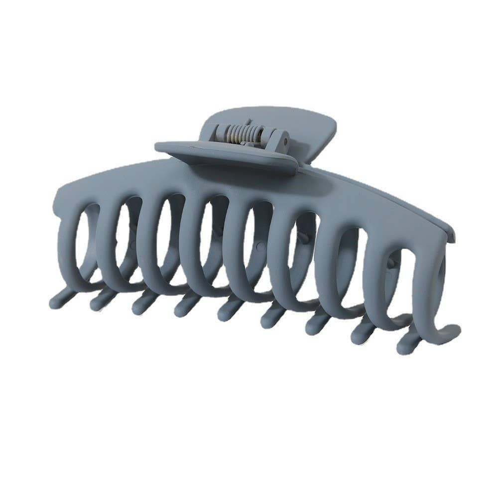 4.3" Matte PS Plastic Hair Claw Clip, Strong Hold_CWAHA0090