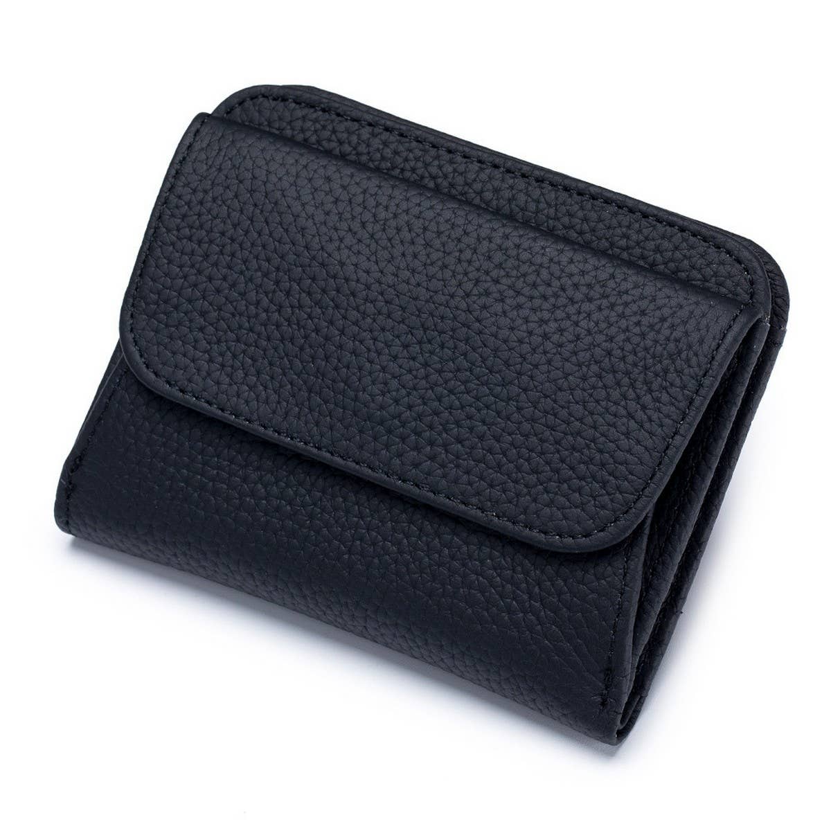 Trendy Soft Leather Short Wallet for Women_CUAB00365
