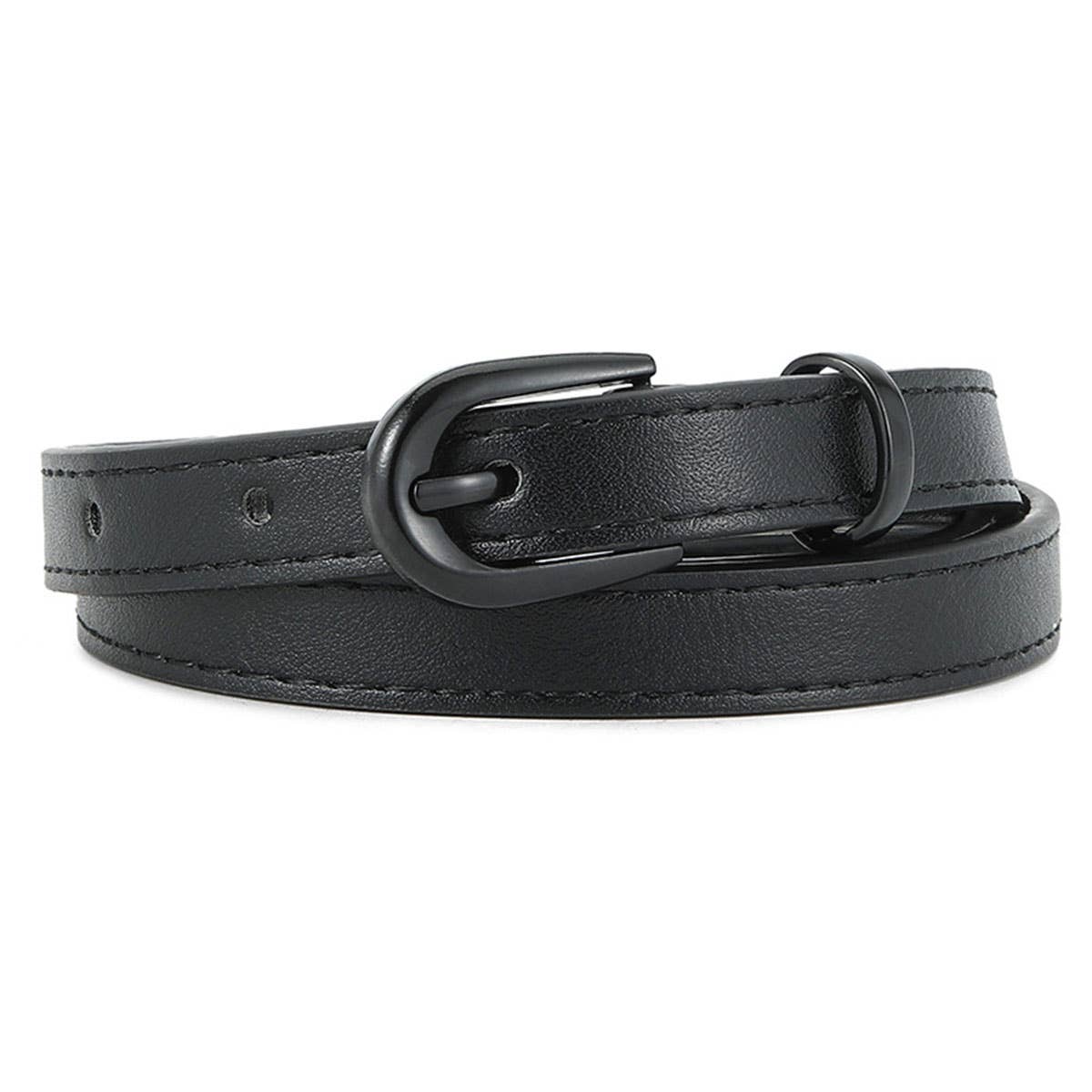Versatile commuting pin buckle simple belt