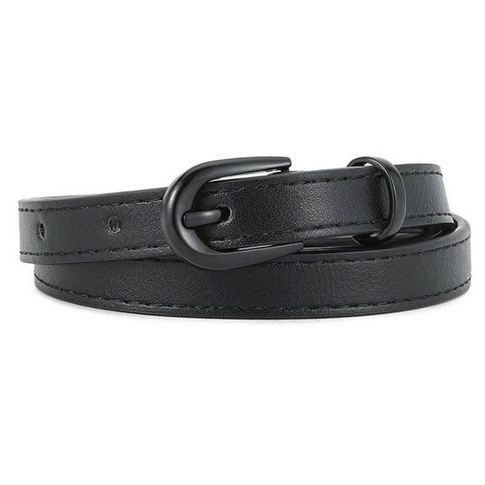 Versatile commuting pin buckle simple belt