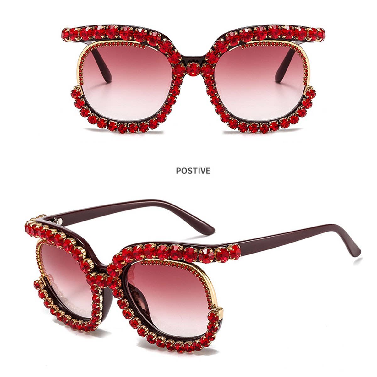 FASHIONABLE WOMEN'S DIAMOND SUNGLASSES
