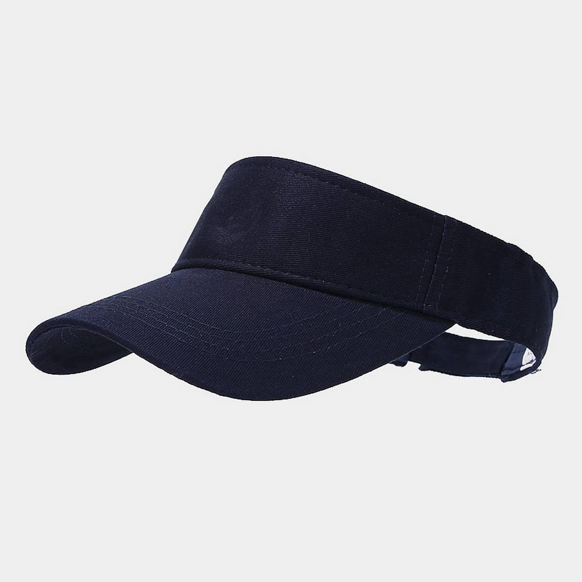 Summer Simple Solid Visor Hat - Unisex Outdoor_CWAH3303
