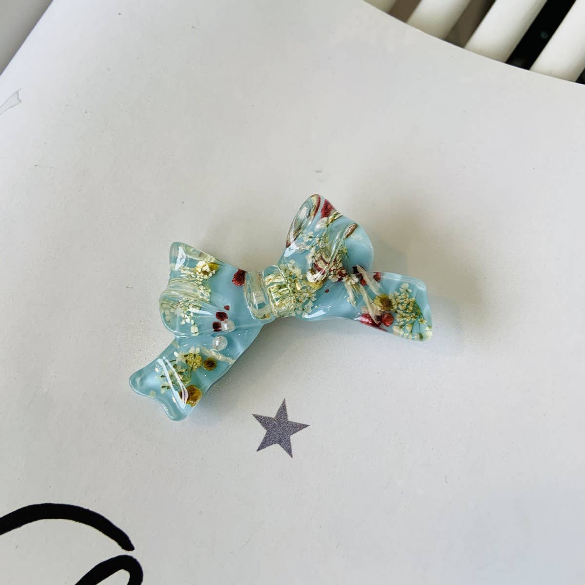 SWEET FLORAL ALL-MATCH SIMPLE SWEET HAIRPIN