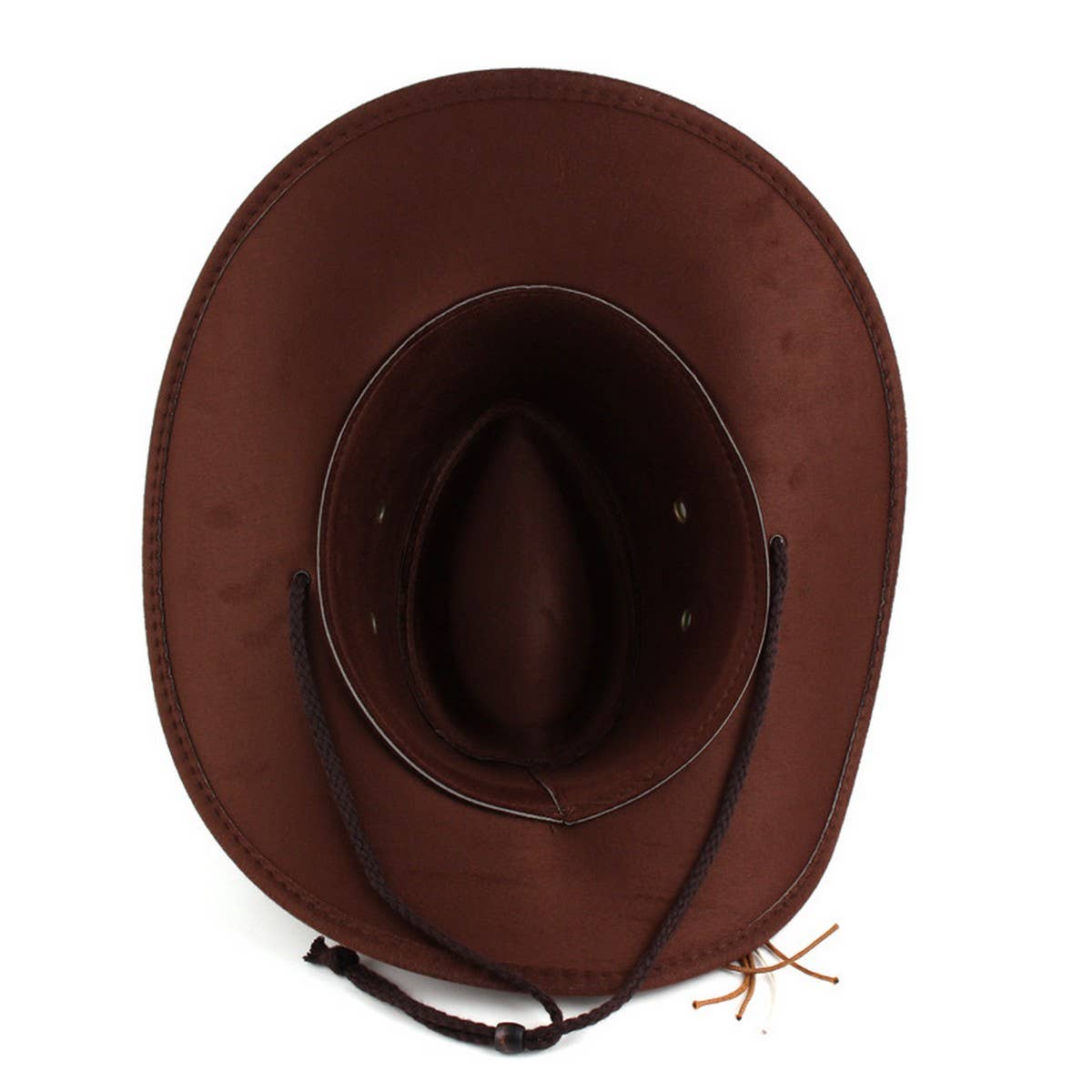 Fall Winter Windproof Wide Brim Western Cowboy Hat_CWAH1890