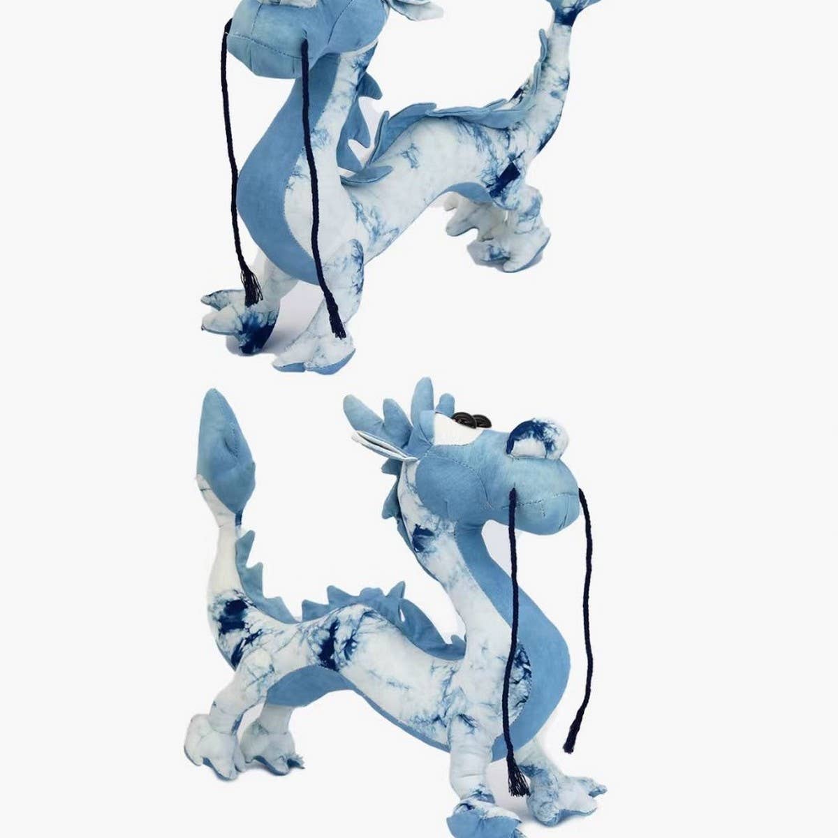 Cute Tie-Dye Dragon Plush Toy & Ornament