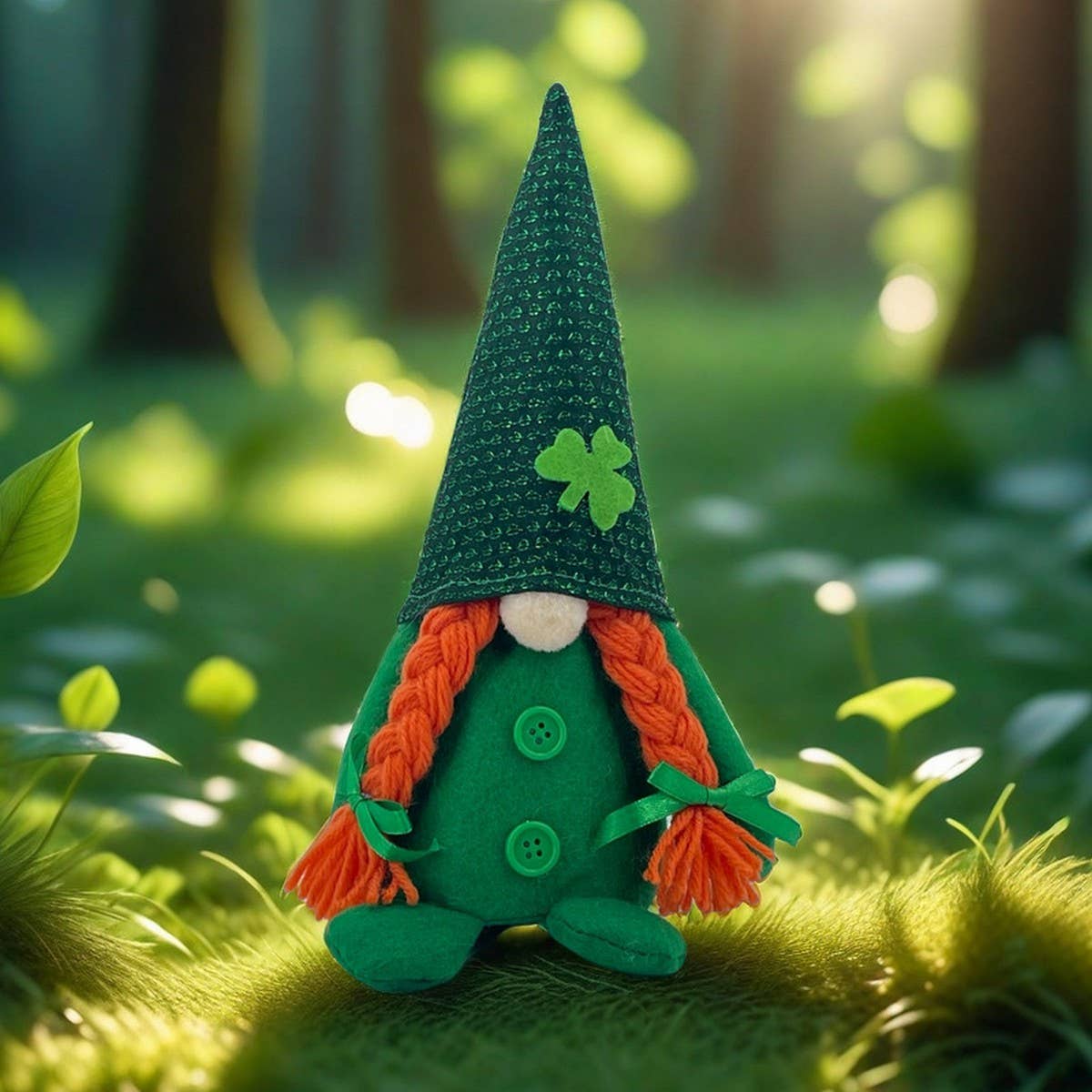 ST. PATRICK'S DAY DECORATIONS RUDOLPH DOLLORNAMENTS_CWMM3435