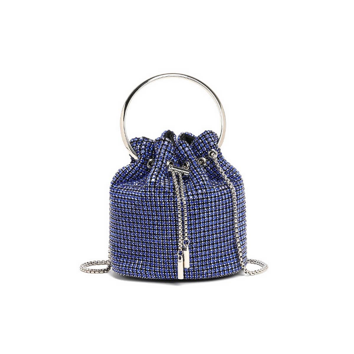 NEW FASHION CHAIN RHINESTONE EVENING BUCKET BAG_CWAB3583