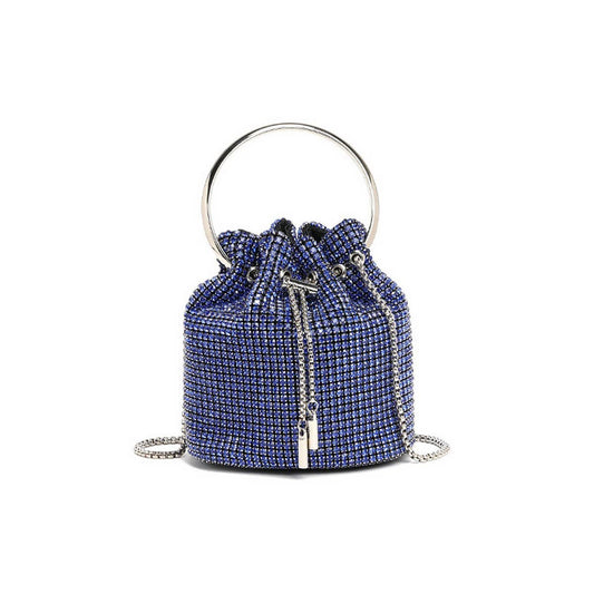 NEW FASHION CHAIN RHINESTONE EVENING BUCKET BAG_CWAB3583