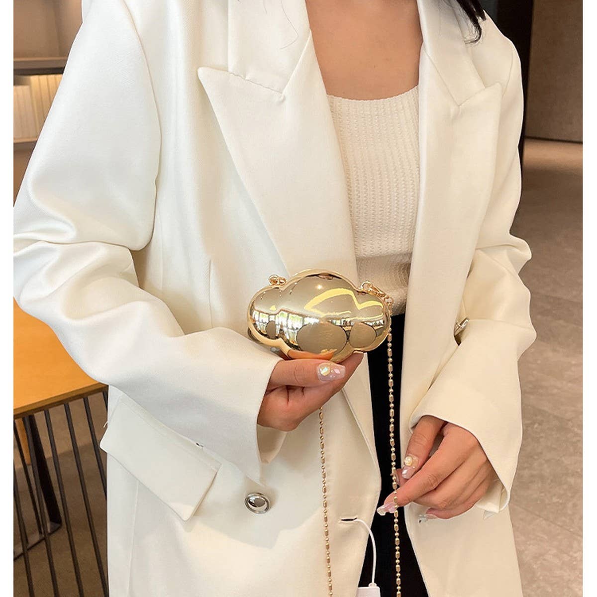 CELEBRITY EVENING CLUTCH BAG LIPSTICK BAG_CWAB3263