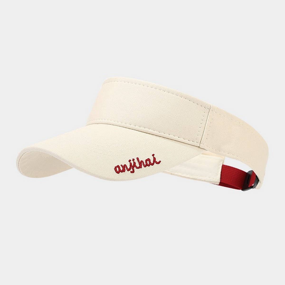Embroidered Hip-Hop Visor Hat -Baseball Cap_CWAH3293