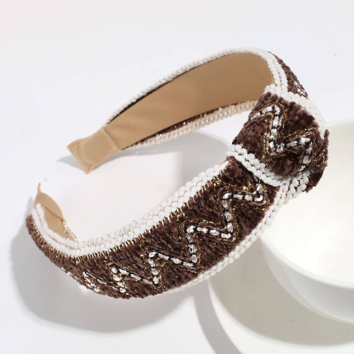 VINTAGE WIDE KNOTTED HEADBAND