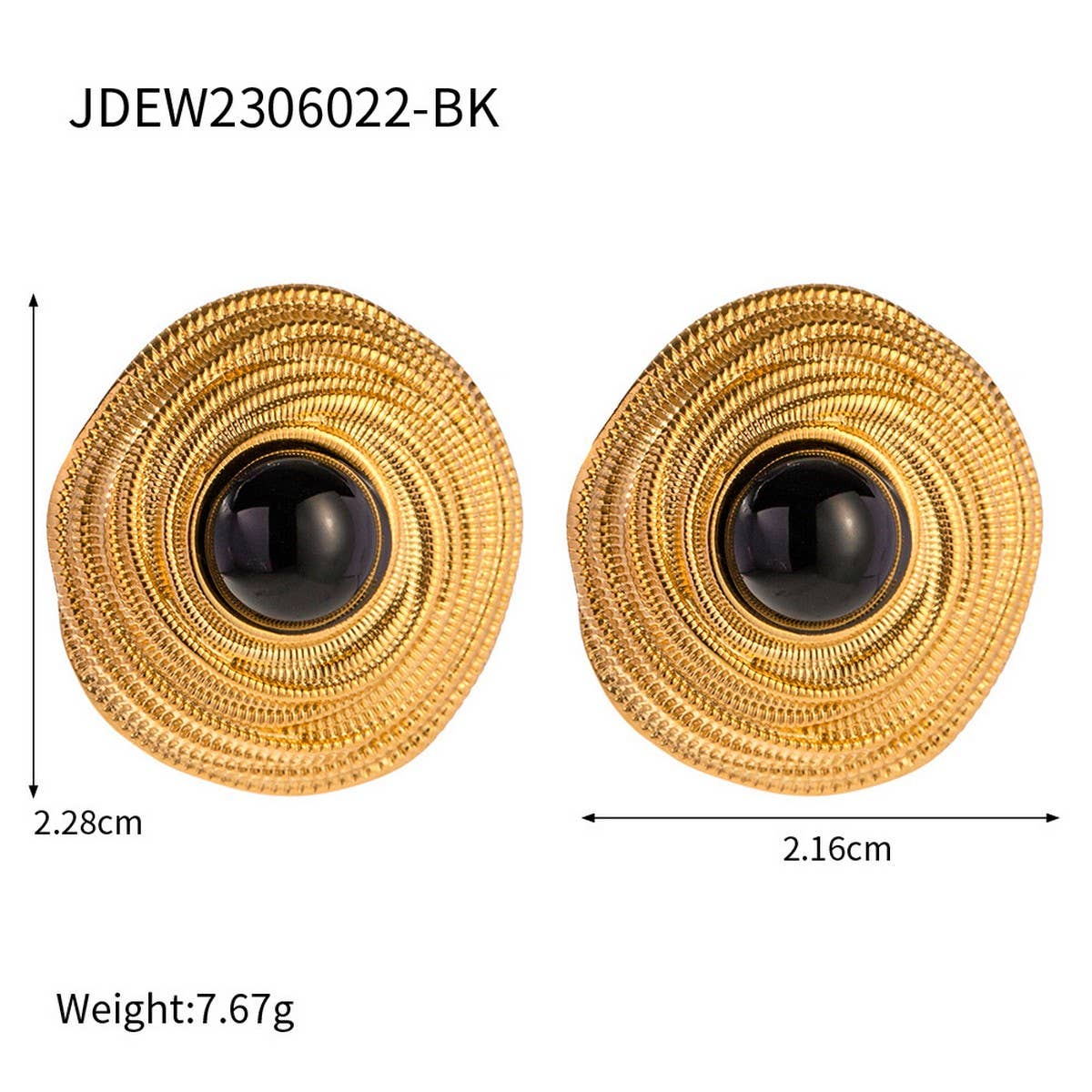 RETRO COIL HIGH-END LUXURY EARRINGS_CWAJE1371