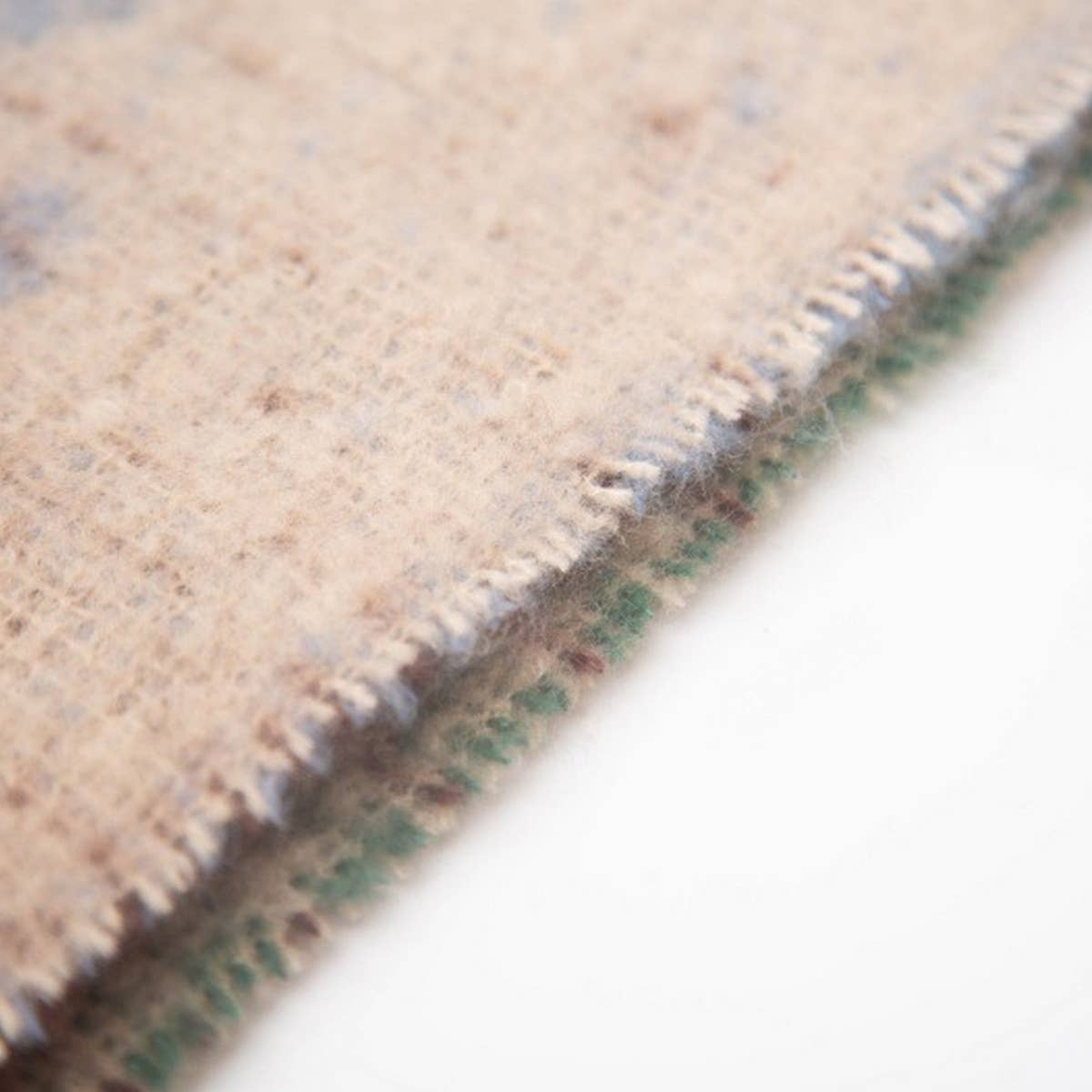 Heart Pattern Circle Yarn Scarf - Women's Wrap