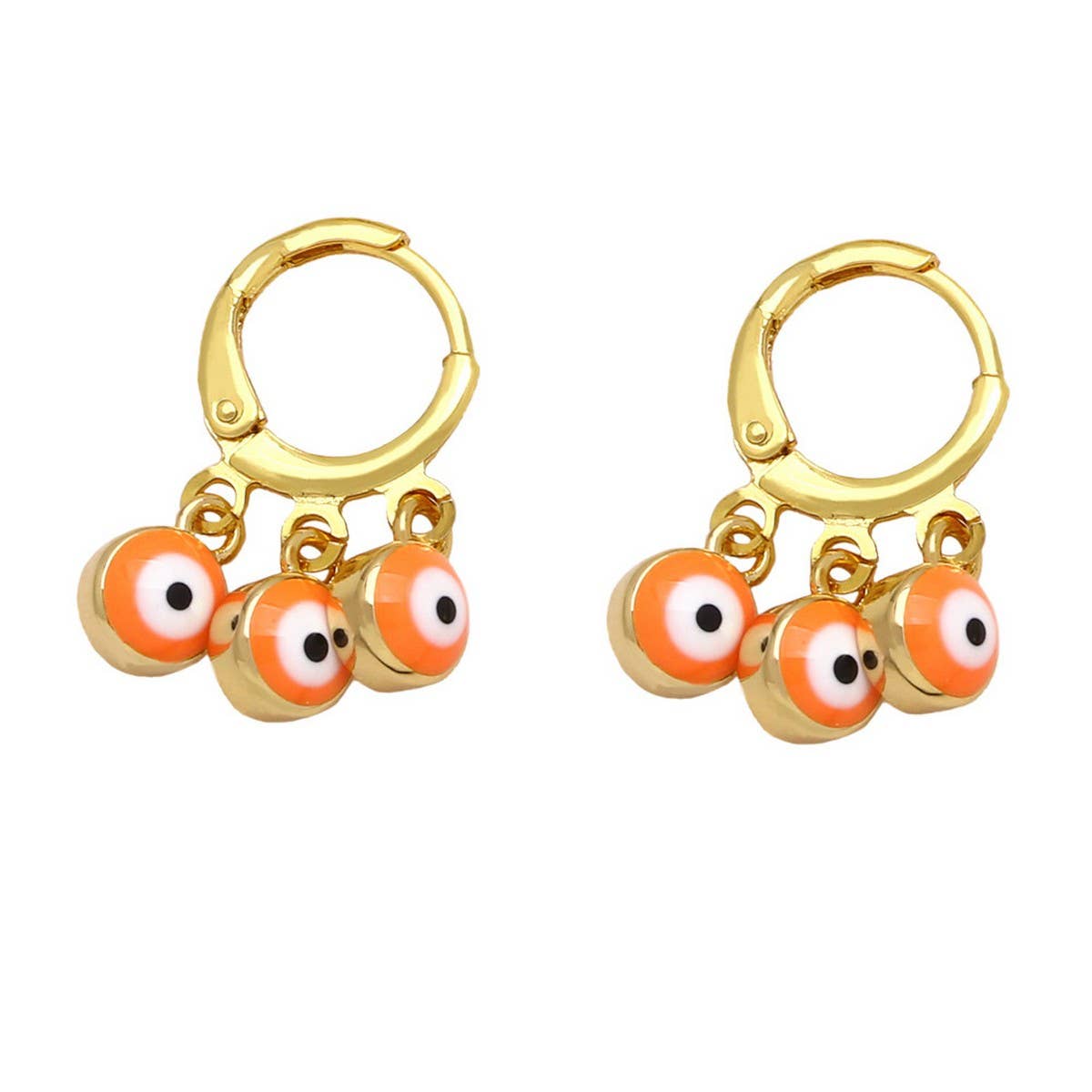 RETRO COLORFUL OIL DROP DEVIL'S EYE EARRINGS_CWAJE1021