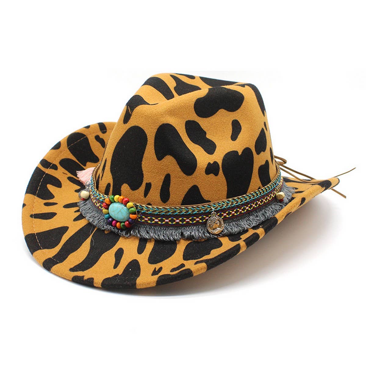 WESTERN COWBOY HAT RETRO VERSATILE CASUAL HAT_CWAH2552