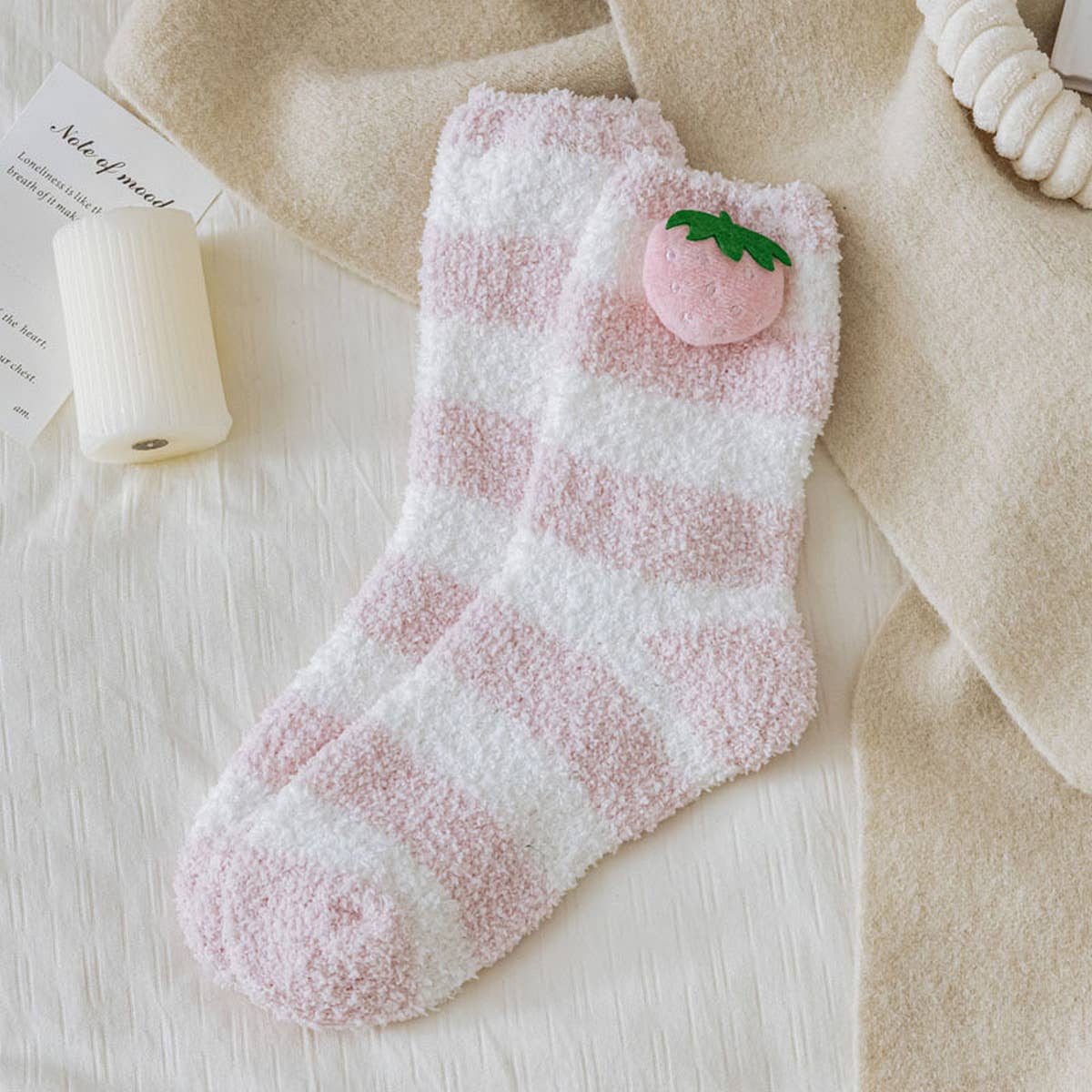 WOMEN NEW STYLE FRUIT WARM SOCKS