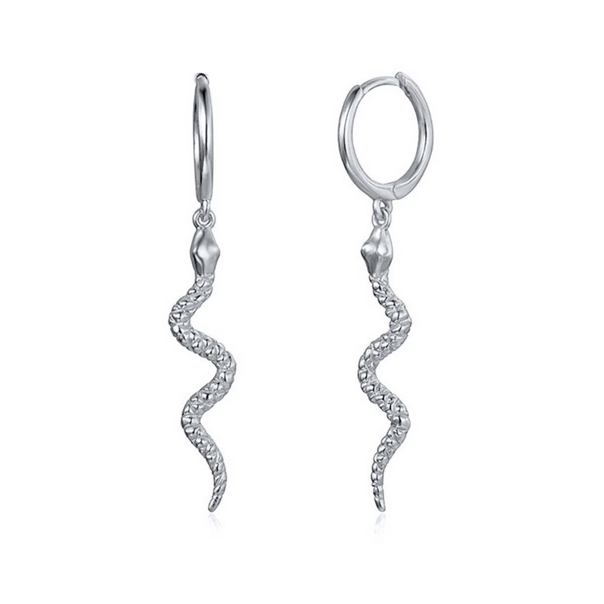 PERSONALIZED EXAGGERATED LONG SNAKE EARRINGS_CWAJE1725