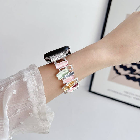 APPLE WATCH 8-1 GEOMETRIC CHAIN STRAP_CWWW0054