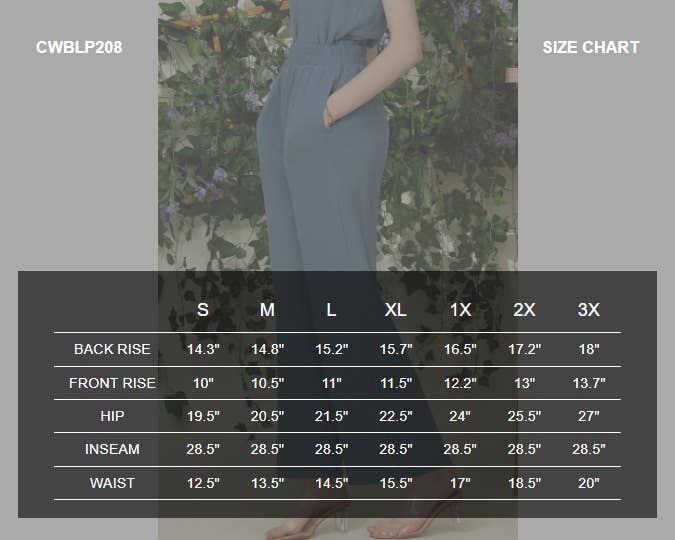 WOMEN FASHION CROPPED PANTS_CWBLP412