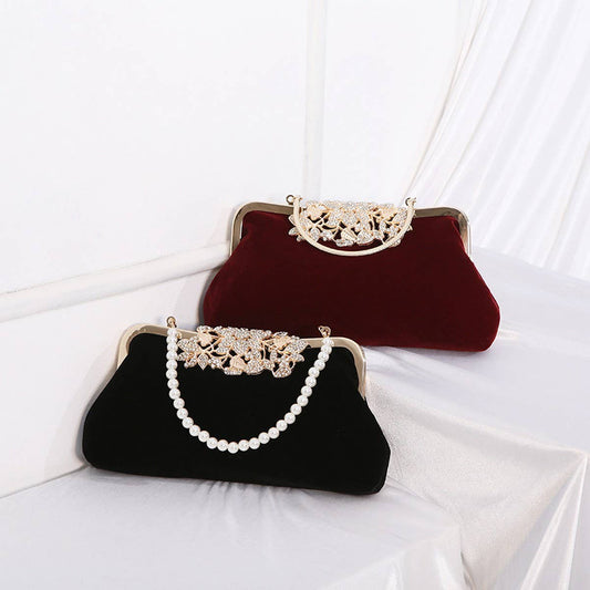 EUROPEAN AND AMERICAN RETRO DIAMOND CLUTCH_CWAB2498