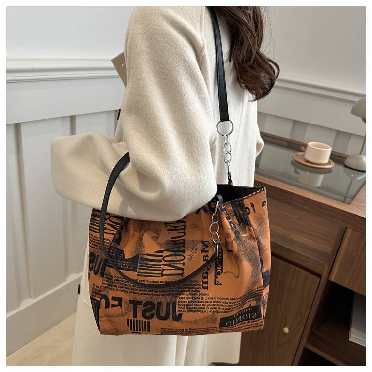 Personalized printed large-capacity bag