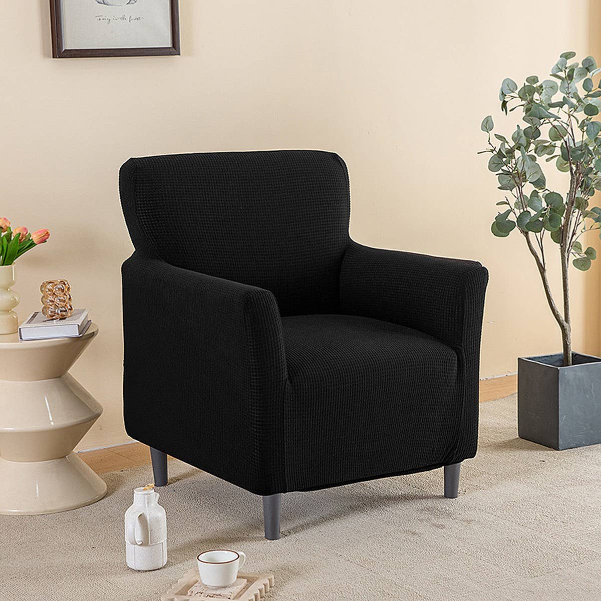 Waterproof Sofa Cover, Universal Fit, 1-Seater