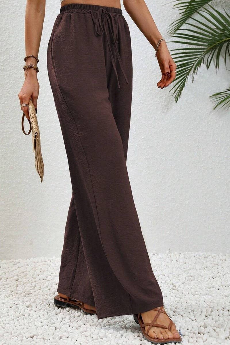 CWBLP1865_SPRING AND SUMMER CASUAL SOLID COLOR MOPPING PANTS