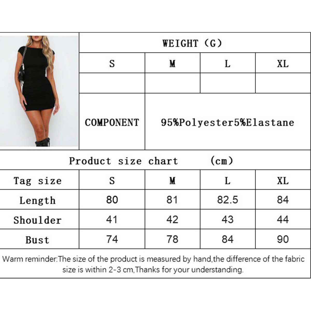 Round neck big backless high Fanny pack dress