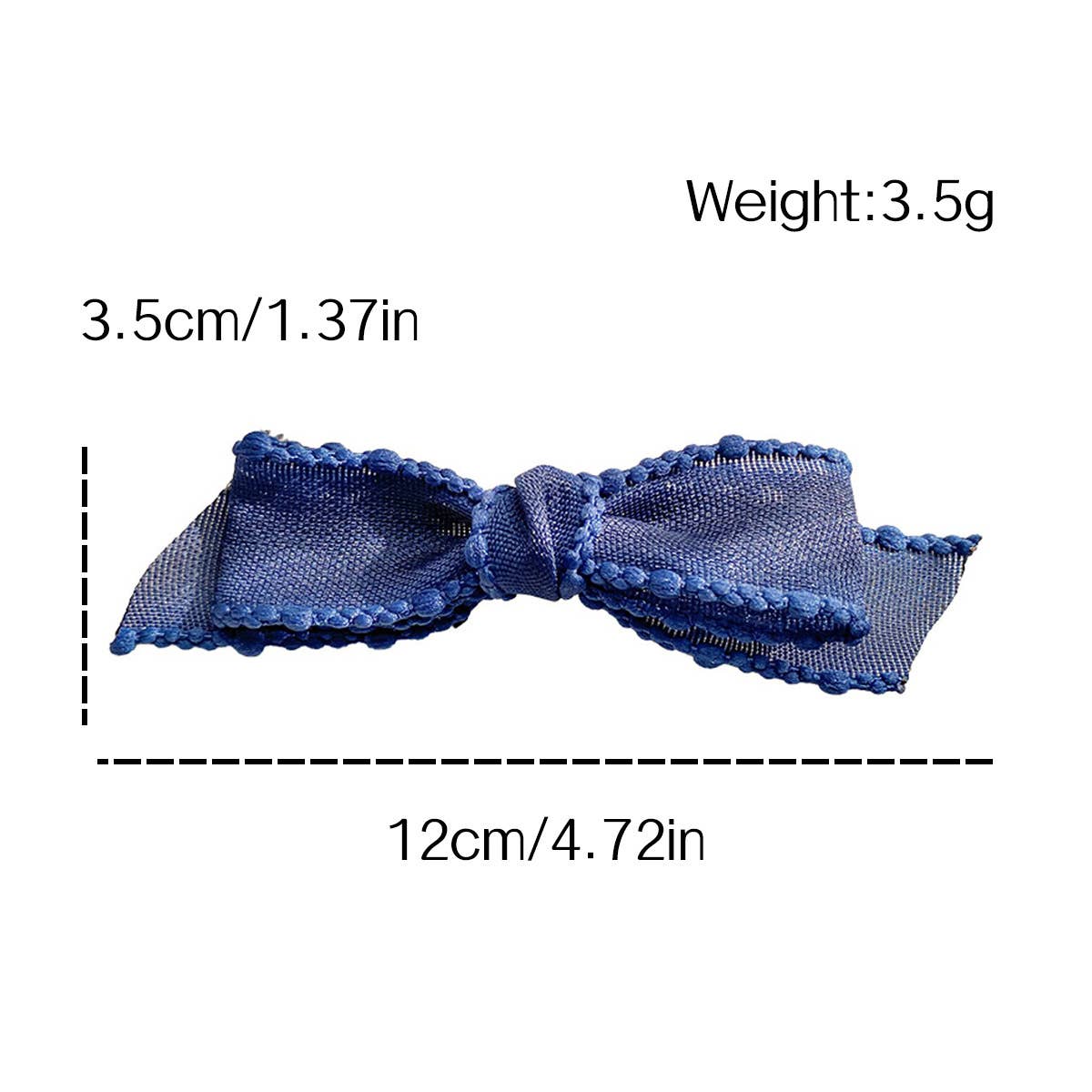 Fashionable and versatile bow tie clip