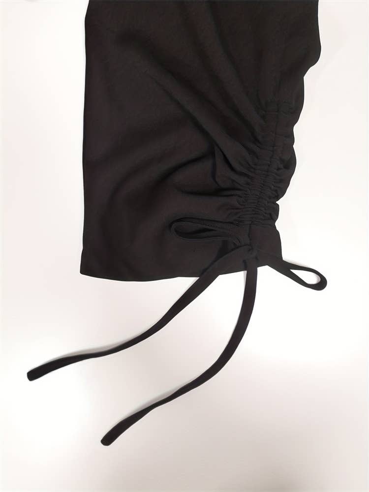 Elasticated waist soles and ankle straps