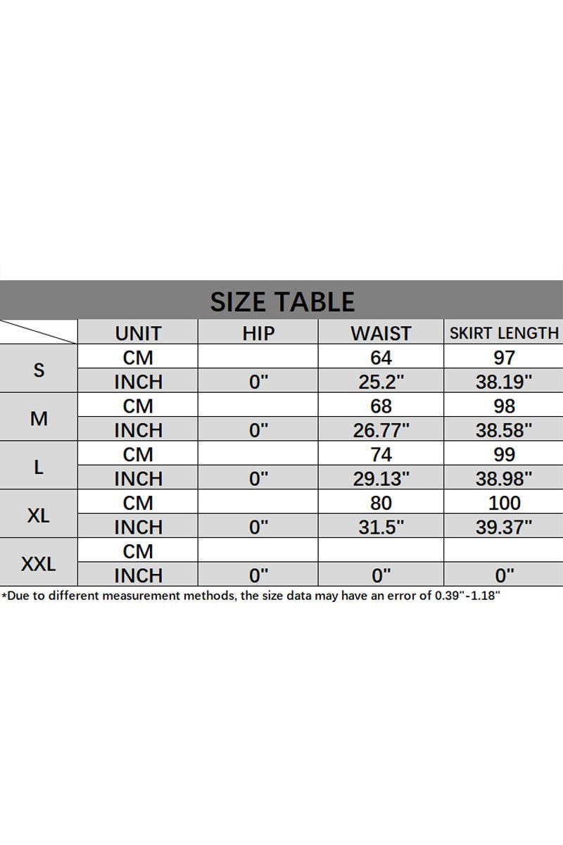 CWBLS0438_SPRING AND SUMMER PERSONALITY SLIT A-LINE SKIRT